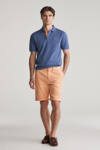 ŠORTKY GANT REG SUNFADED CHINO SHORTS PEACHY ORANGE