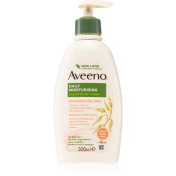 Aveeno Daily Moisturising Yoghurt body cream vyživující tělové mléko Apricot & Yoghurt 300 ml