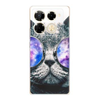 Odolné silikonové pouzdro iSaprio - Galaxy Cat - Infinix Note 40 PRO / Note 40 PRO+ 5G