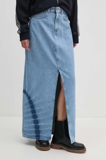 Džínová sukně Pepe Jeans MAXI SKIRT HW TIE DYE maxi, PL901133