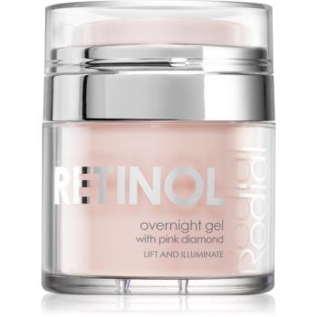 Rodial Retinol Overnight Gel hidratáló és nyugtató éjszakai géles krém retinollal 50 ml