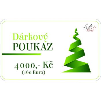 Dárkový poukaz 4000 Kč d4000