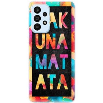 iSaprio Hakuna Matata 01 pro Samsung Galaxy A33 5G (haku01-TPU3-A33-5G)