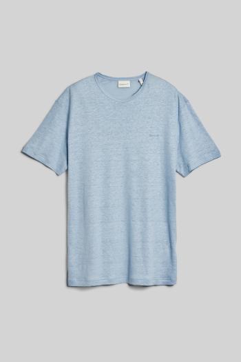 TRIČKO GANT LINEN SS T-SHIRT DOVE BLUE