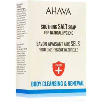 AHAVA Hygiene+ Soothing Salt Soap Szilárd szappan a fejbőr megnyugtatására 100 g