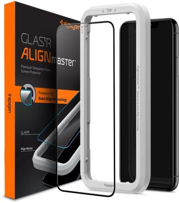 Üvegfólia Spigen Align Glass FC iPhone 11 Pro Max üvegfólia