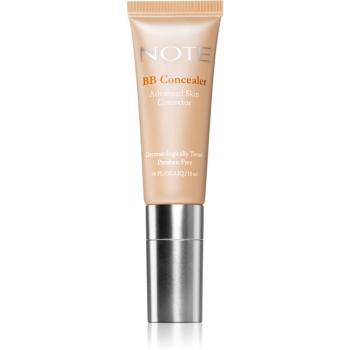 Note Cosmetique BB Advanced Skin Corrector anticearcan cu efect de lunga durata SPF 15 culoare 02 10 ml