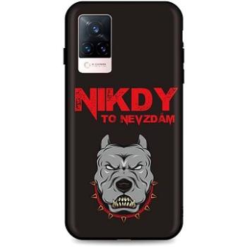 TopQ Kryt Vivo V21 5G silikon Nikdy to nevzdám 72855 (Sun-72855)