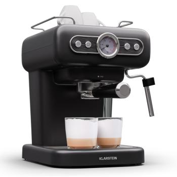 Klarstein Mașină Espresso Espressionata Evo, 950 W, 19 Bar, 1,2 L, 2 cești