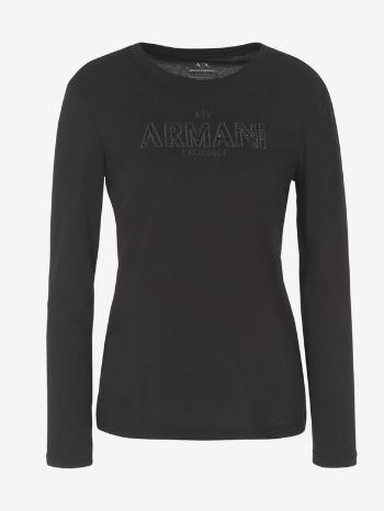 Armani Exchange Triko Černá