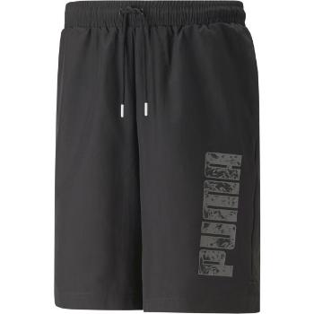 Puma POWER WOVEN SHORTS Pánské šortky, černá, velikost