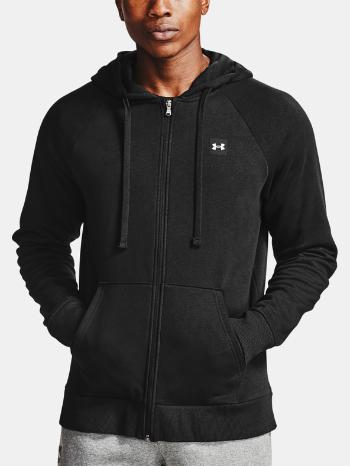 Under Armour UA Rival Fleece FZ Hoodie Mikina Černá