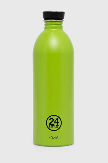 Fľaša 24bottles Urban Bottle 1000ml Lime Green zelená farba, Urban.Bottle.1lt.lim.gr