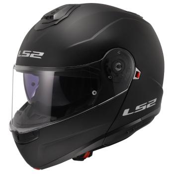 Výklopná přilba LS2 FF908 Strobe II Matt Black  3XL (65-66)