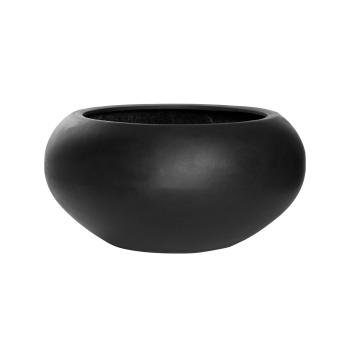 Květináč Cora, barva černá, více velikostí - PotteryPots méret: S - h 25,5 cm, ⌀ 47 cm