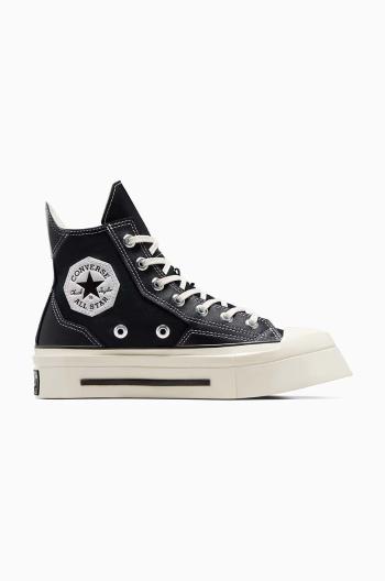 Kecky Converse Chuck 70 De Luxe Squared HI černá barva, A06435C