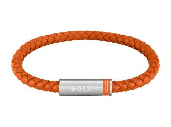 Hugo Boss Stylový kožený náramek Ares Single 1580625