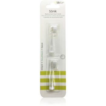 BBLÜV Sönik náhradní hlavice pro zubní kartáček Infant 0-18m 2 ks