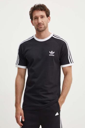 Bavlněné tričko adidas Originals černá barva, IA4845