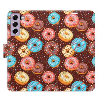 Flipové pouzdro iSaprio - Donuts Pattern - Samsung Galaxy S21 FE 5G