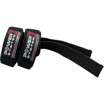 Power System Power Straps posilovací trhačky barva Black & Red 2 ks