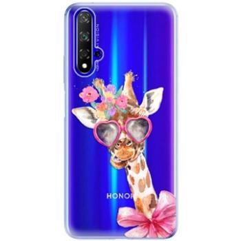 iSaprio Lady Giraffe pro Honor 20 (ladgir-TPU2_Hon20)