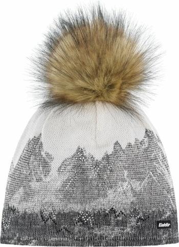 Eisbär Draw Lux Crystal Beanie Black/White/Beige UNI Lyžařská čepice