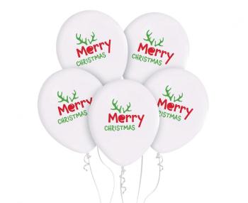Lufi csokor - Merry Christmas 5 db