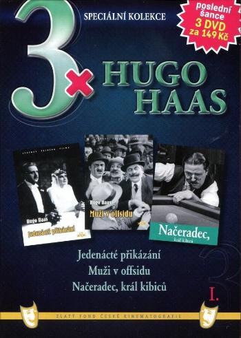 3xHugo Haas 1 (Jedenácté přikázání / Muži v offsidu / Načeradec, král kibiců) - 3DVD