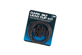 Nash Set pro montáž Lead Clip Pack Dark Silt