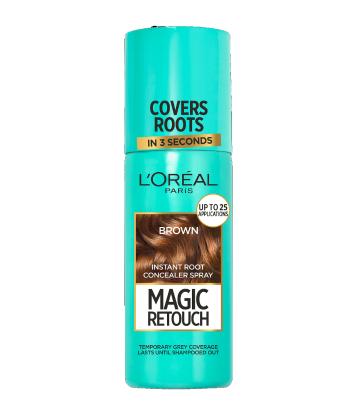 Loréal Paris Magic Retouch sprej pro zakrytí odrostů 75 ml světle hnědá