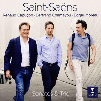 Renaud Capuçon, Bertrand Chamayou, Edgar Moreau, Saint-Sans: Sonates & Trio CD, CD