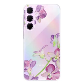 Odolné silikonové pouzdro iSaprio - Purple Orchid - Samsung Galaxy A55 5G