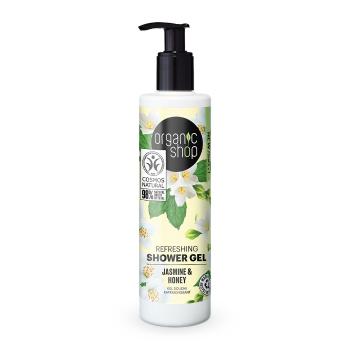 Organic Shop Osvěžující sprchový gel Jasmín a med 280 ml