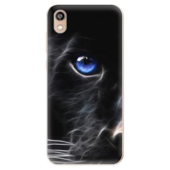 Odolné silikonové pouzdro iSaprio - Black Puma - Huawei Honor 8S