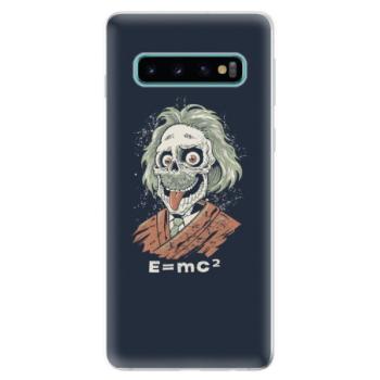 Odolné silikonové pouzdro iSaprio - Einstein 01 - Samsung Galaxy S10