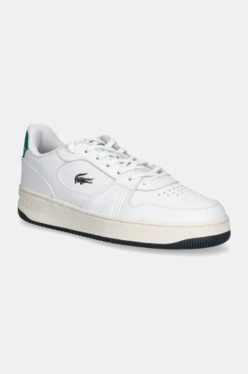 Kožené sneakers boty Lacoste L001 MID LEATHER bílá barva, 48SMA0021