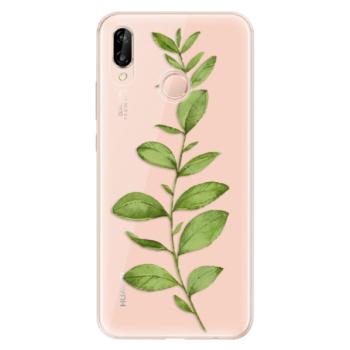 Odolné silikonové pouzdro iSaprio - Green Plant 01 - Huawei P20 Lite