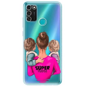 iSaprio Super Mama - Two Boys pro Honor 9A (smtwboy-TPU3-Hon9A)