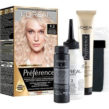 L'ORÉAL PARIS Préférence 92 Světlá blond duhová (3600521434765)