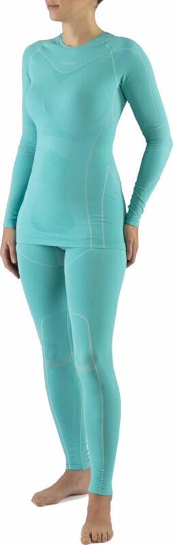 Viking Gaja Bamboo Lady Set Base Layer Blue Turquise S Termoprádlo