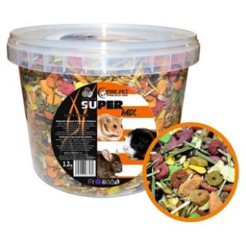 Fine Pet Super Mix Hlodavec vědro 1,2 kg (8594028987280)