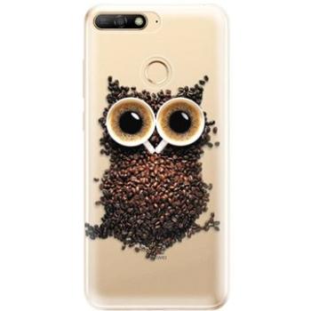 iSaprio Owl And Coffee pro Huawei Y6 Prime 2018 (owacof-TPU2_Y6p2018)