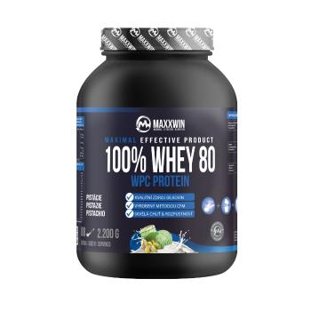 MAXXWIN 100% WHEY 80 pistácie 2200 g