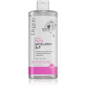 Lirene Cleansing Care Rose čisticí micelární voda 3 v 1 400 ml