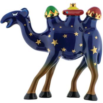 Vánoční figurka CAMEL Alessi námořnická modrá