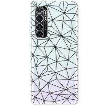 iSaprio Abstract Triangles 03 - black pro Xiaomi Mi Note 10 Lite (trian03b-TPU3_N10L)