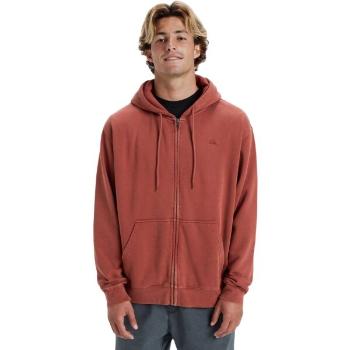 Quiksilver SALT WATER ZIP HOODIE Pánská mikina, červená, velikost