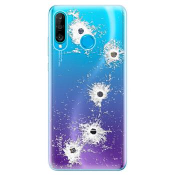 Odolné silikonové pouzdro iSaprio - Gunshots - Huawei P30 Lite