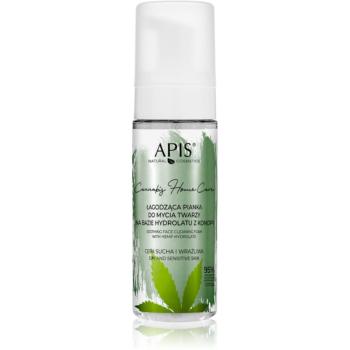 Apis Natural Cosmetics Cannabis Home Care čisticí pěna pro suchou až citlivou pleť 150 ml